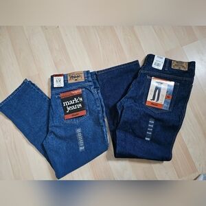 Classic Straight Fit in Deep Blue